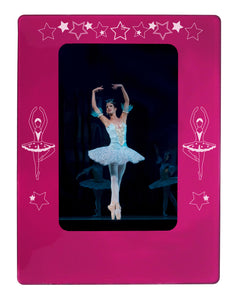 Ballerina 4" x 6" Magnetic Photo Frame (Vertical/Portrait) - Ballet Gift Shop