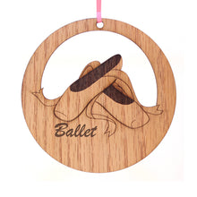 Load image into Gallery viewer, Ballet Shoes Laser-Etched Ornament - Ballet Gift Shop