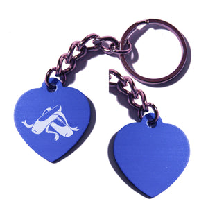 Dance-Themed Key Chain - Heart (Choose from 6 designs)