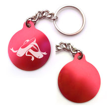 Load image into Gallery viewer, Dance-Themed Key Chain  - Circle (Choose from 6 designs)