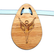 Bird Dancer Bouquet Tag