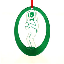 Load image into Gallery viewer, Toy Bunny Laser-Etched Ornament - Ballet Gift Shop
