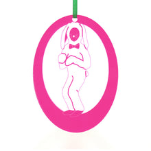 Load image into Gallery viewer, Toy Bunny Laser-Etched Ornament - Ballet Gift Shop