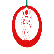 Load image into Gallery viewer, Toy Bunny Laser-Etched Ornament - Ballet Gift Shop