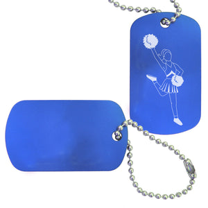 Cheerleading Bag Tag (Choose from 3 designs) - Ballet Gift Shop