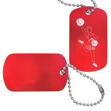 Load image into Gallery viewer, Cheerleading Bag Tag (Choose from 3 designs) - Ballet Gift Shop