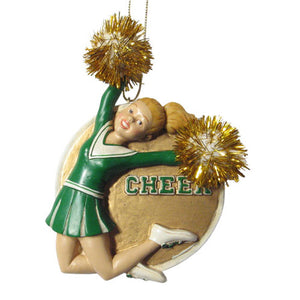 Spirited Cheerleader Ornament - Ballet Gift Shop