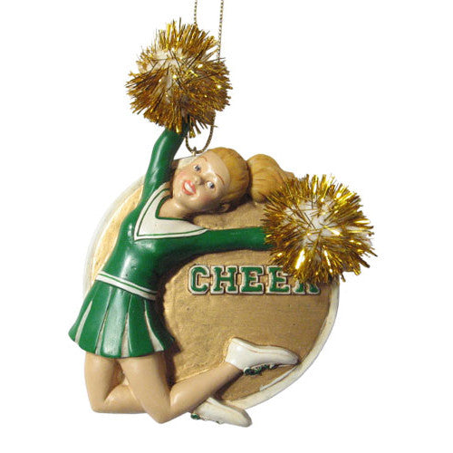 Spirited Cheerleader Ornament - Ballet Gift Shop