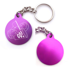 Load image into Gallery viewer, Cheerleading Key Chain (Choose from 3 designs)