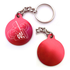 Cheerleading Key Chain (Choose from 3 designs)