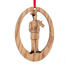 Chef/Baker Laser-Etched Ornament - Ballet Gift Shop