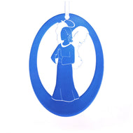 Cherub Laser-Etched Ornament - Ballet Gift Shop