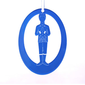 Chinese Boy Laser-Etched Ornament - Ballet Gift Shop