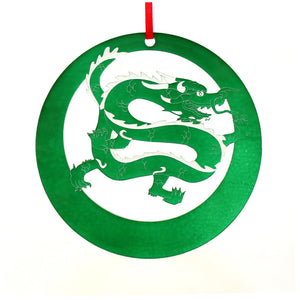 Chinese Dragon Laser-Etched Ornament - Ballet Gift Shop