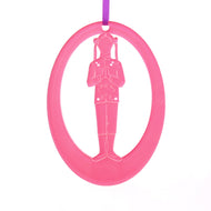Chinese Girl Laser-Etched Ornament - Ballet Gift Shop