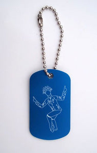 Chinese Tea Lady Dance Bag Tag - Ballet Gift Shop