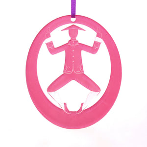 Chinese Tea Laser-Etched Ornament - Ballet Gift Shop