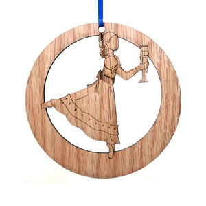 Clara / Marie Laser-Etched Ornament - Ballet Gift Shop