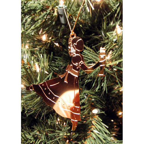 Clara / Marie Gold-Plated Ornament - Ballet Gift Shop