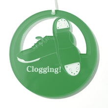Load image into Gallery viewer, Clogging Shoes Laser-Etched Ornament