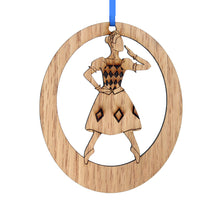 Load image into Gallery viewer, Columbine Doll Laser-Etched Ornament - Ballet Gift Shop