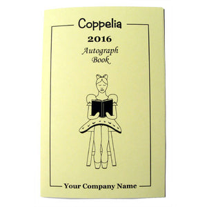 Coppelia Autograph Book - Ballet Gift Shop