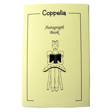 Load image into Gallery viewer, Coppelia Autograph Book - Ballet Gift Shop