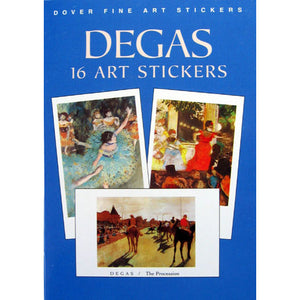 16 Degas Art Stickers - Ballet Gift Shop
