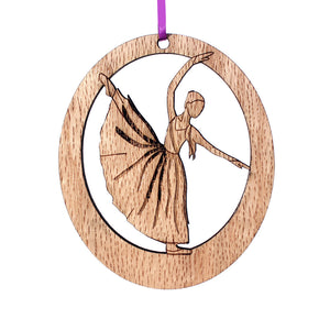 Dream Fairy Laser-Etched Ornament - Ballet Gift Shop
