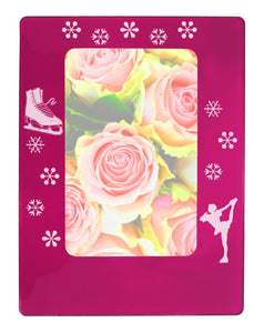 Figure Skating 4" x 6" Magnetic Photo Frame (Vertical/Portrait) - Ballet Gift Shop