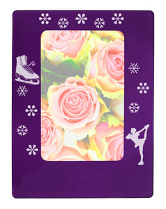 Figure Skating 4" x 6" Magnetic Photo Frame (Vertical/Portrait) - Ballet Gift Shop