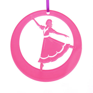 Girl at the Party Laser-Etched Ornament - Ballet Gift Shop