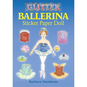 Glitter Ballerina Sticker Paper Doll - Ballet Gift Shop