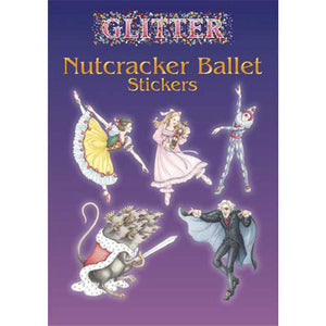 Glitter Nutcracker Ballet Stickers - Ballet Gift Shop
