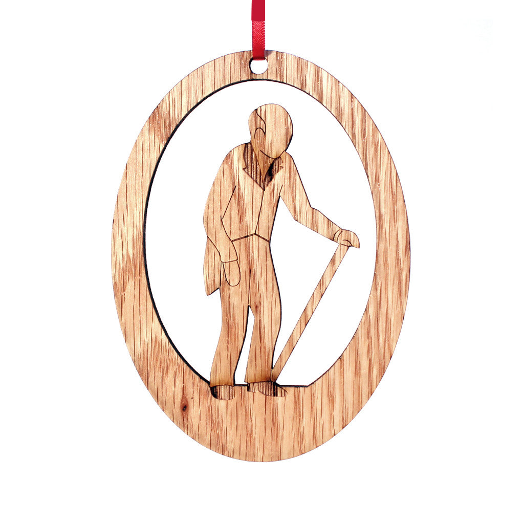 Grandfather Laser-Etched Ornament - Ballet Gift Shop