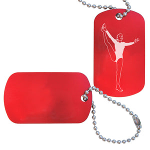 Women's Gymnastics Bag Tag (Choose from 3 designs) - Ballet Gift Shop