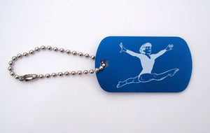 Women's Gymnastics Bag Tag (Choose from 3 designs) - Ballet Gift Shop
