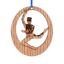 Load image into Gallery viewer, Harlequin Doll Laser-Etched Ornament - Ballet Gift Shop