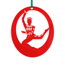 Load image into Gallery viewer, Harlequin Doll Laser-Etched Ornament - Ballet Gift Shop