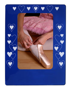 All Hearts 4" x 6" Magnetic Photo Frame (Vertical/Portrait) - Ballet Gift Shop