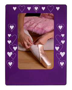 All Hearts 4" x 6" Magnetic Photo Frame (Vertical/Portrait) - Ballet Gift Shop
