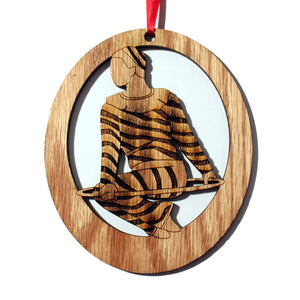 Hoop Dancer Laser-Etched Ornament