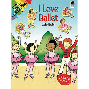 I Love Ballet - Coloring & Sticker Fun - Ballet Gift Shop