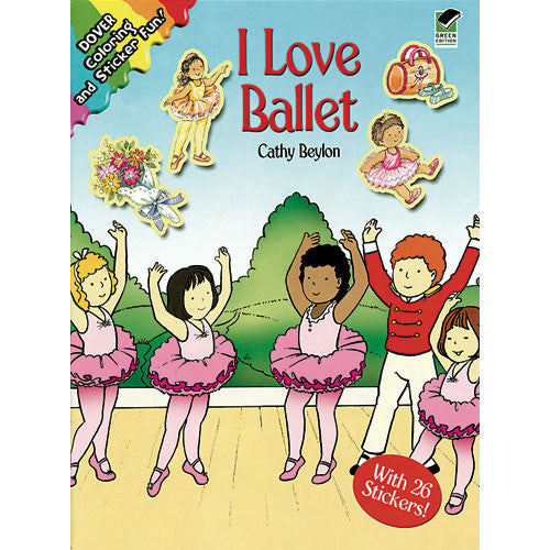 I Love Ballet - Coloring & Sticker Fun - Ballet Gift Shop