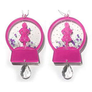 Irish Step Dancer Girl Snow Globe Ornament