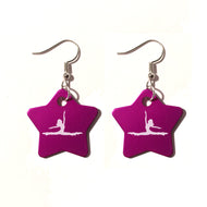 Jazz Leap Metal Earrings