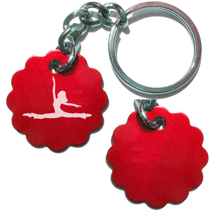 Dance-Themed Key Chain - Flower (Choose from 6 designs)