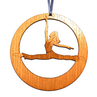 Jazz Leap Laser-Etched Ornament - Ballet Gift Shop