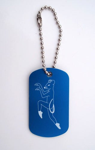 Large Mouse Dance Bag Tag - Ballet Gift Shop