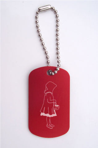 Little Red Riding Hood Dance Bag Tag - Ballet Gift Shop